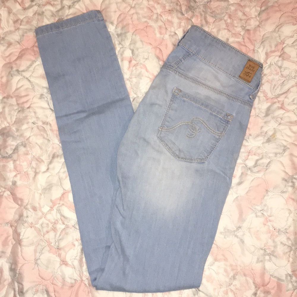 MANGO MNG Jeans Light Blue Denim US Sz 2 EUR 34